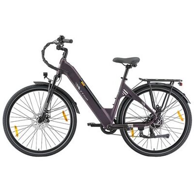 Non communiqué Vélo électrique de ville TTGO C3SE, batterie 36 V 18 Ah, Max 25km/h, violet - Publicité Non communiqué Vélo électrique de ville TTGO C3SE, batterie 36 V 18 Ah, Max 25km/h, violet - Publicité