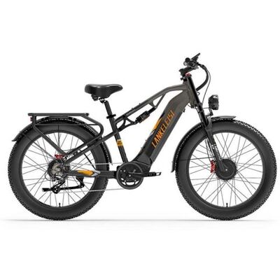 Non communiqué Vélo électrique tout-terrain LANKELEISI MG800Max, double moteur 2000 W, Max 40 km/h, Noir - Publicité Non communiqué Vélo électrique tout-terrain LANKELEISI MG800Max, double moteur 2000 W, Max 40 km/h, Noir - Publicité
