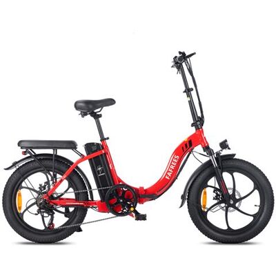 Non communiqué Vélo électrique pliant FAFREES F20, batterie amovible 36 V 16 Ah, 25 km/h, rouge - Publicité Non communiqué Vélo électrique pliant FAFREES F20, batterie amovible 36 V 16 Ah, 25 km/h, rouge - Publicité