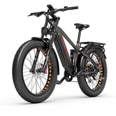Non communiqué Vélo électrique Dukawey Silvertip8 26'' Moteur 1000W Batterie 52V 20Ah - Publicité Non communiqué Vélo électrique Dukawey Silvertip8 26'' Moteur 1000W Batterie 52V 20Ah - Publicité