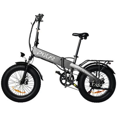 Non communiqué Vélo électrique pliant PIXAR Star1, batterie amovible 48 V 15 Ah, Max 25 km/h, gris - Publicité Non communiqué Vélo électrique pliant PIXAR Star1, batterie amovible 48 V 15 Ah, Max 25 km/h, gris - Publicité