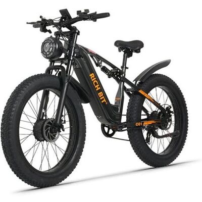 Non communiqué Vélo Électrique Tout Terrain C01 Double Moteur 3000W Batterie 48V 20Ah 26 Pouces Double Suspension 60‑63km/h - Publicité Non communiqué Vélo Électrique Tout Terrain C01 Double Moteur 3000W Batterie 48V 20Ah 26 Pouces Double Suspension 60‑63km/h - Publicité