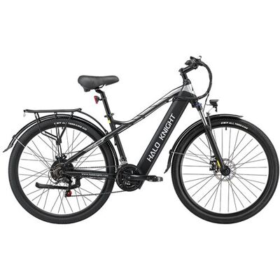 Non communiqué Vélo électrique HALO KNIGHT H02, 21 vitesses, Max 40 km/h, noir - Publicité Non communiqué Vélo électrique HALO KNIGHT H02, 21 vitesses, Max 40 km/h, noir - Publicité