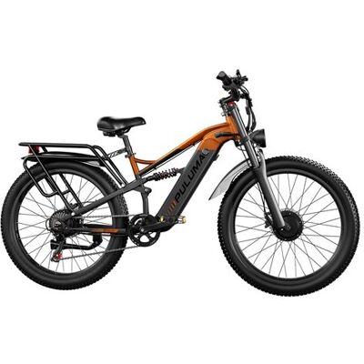 Non communiqué VTT électrique PULUMA PE86Pro, deux moteurs, Max 50 km/h, Orange - Publicité Non communiqué VTT électrique PULUMA PE86Pro, deux moteurs, Max 50 km/h, Orange - Publicité