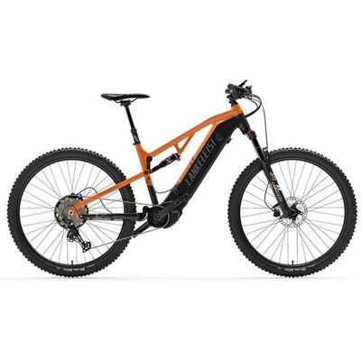 Non communiqué VTT Électrique LANKELEISI GT800, Moteur Central, 29” Longue Autonomie, Noir&Orange - Publicité Non communiqué VTT Électrique LANKELEISI GT800, Moteur Central, 29” Longue Autonomie, Noir&Orange - Publicité