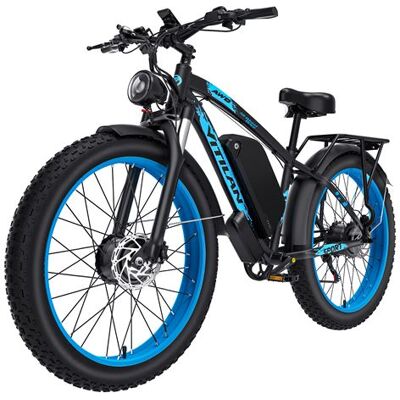 Non communiqué Vélo électrique Vitilan H5, Batterie amovible 25Ah, Max 60 km/h, Bleu - Publicité Non communiqué Vélo électrique Vitilan H5, Batterie amovible 25Ah, Max 60 km/h, Bleu - Publicité