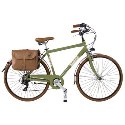 Non communiqué Dolce Vita by Canellini Vélo de Ville Retro Vintage Aluminium Homme Vert Olive 50 - Publicité Non communiqué Dolce Vita by Canellini Vélo de Ville Retro Vintage Aluminium Homme Vert Olive 50 - Publicité
