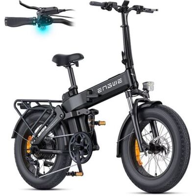 Non communiqué Vélo électrique ENGWE Engine Pro 3.0 Boost 20" , batterie 15 AH, freins hydrauliques, 7 vitesses, pliable, capteur de couple, Noir - Publicité Non communiqué Vélo électrique ENGWE Engine Pro 3.0 Boost 20" , batterie 15 AH, freins hydrauliques, 7 vitesses, pliable, capteur de couple, Noir - Publicité
