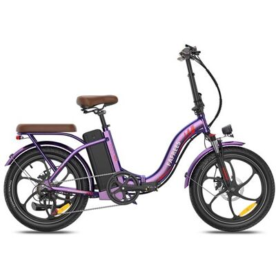 Non communiqué Vélo électrique pliant de ville Fafrees F20+ Pro, 36 V 250 W 25 Ah, rose violacé - Publicité Non communiqué Vélo électrique pliant de ville Fafrees F20+ Pro, 36 V 250 W 25 Ah, rose violacé - Publicité