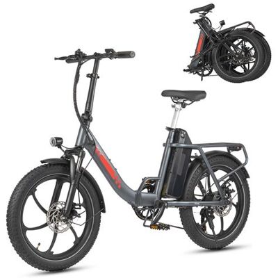 Non communiqué Vélo électrique pliant MULE Gris 20'' 250W Batterie amovible 48V 20Ah - Publicité Non communiqué Vélo électrique pliant MULE Gris 20'' 250W Batterie amovible 48V 20Ah - Publicité