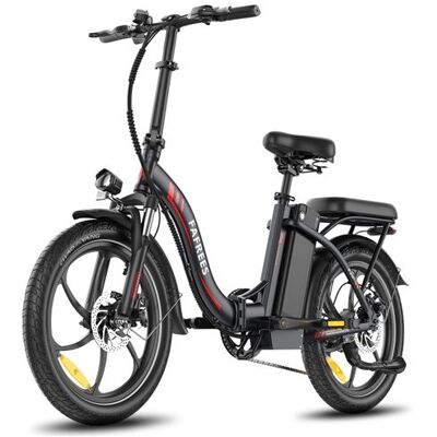 Non communiqué Vélo électrique FAFREES F20+, moteur 250W, batterie 20AH, pliable, 7 vitesses, 35km/h MAX, freins à disque, Noir - Publicité Non communiqué Vélo électrique FAFREES F20+, moteur 250W, batterie 20AH, pliable, 7 vitesses, 35km/h MAX, freins à disque, Noir - Publicité