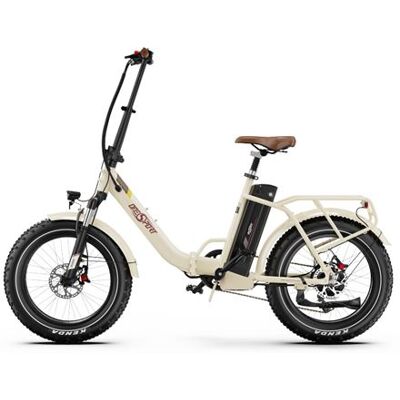 Non communiqué Vélo électrique pliant Onesport OT16 Max, 20 po, 25 km/h, blanc - Publicité Non communiqué Vélo électrique pliant Onesport OT16 Max, 20 po, 25 km/h, blanc - Publicité