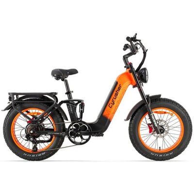 Non communiqué Vélo électrique Fat Bike Cyrusher Kommoda 3.0, 25 km/h, orange - Publicité Non communiqué Vélo électrique Fat Bike Cyrusher Kommoda 3.0, 25 km/h, orange - Publicité