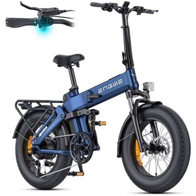 Non communiqué Vélo électrique ENGWE Engine Pro 3.0 Boost 20" , batterie 15 AH, freins hydrauliques, 7 vitesses, pliable, capteur de couple, Bleu - Publicité Non communiqué Vélo électrique ENGWE Engine Pro 3.0 Boost 20" , batterie 15 AH, freins hydrauliques, 7 vitesses, pliable, capteur de couple, Bleu - Publicité