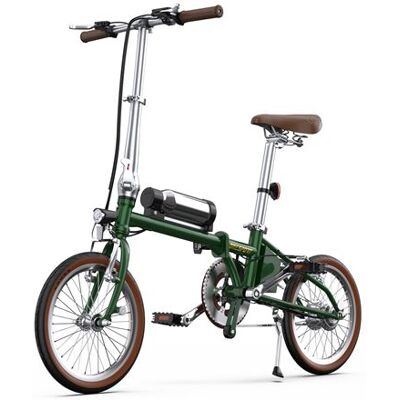 Non communiqué Vélo Électrique Pliant 16" Onesport OT02, Max 25km/h, Vert - Publicité Non communiqué Vélo Électrique Pliant 16" Onesport OT02, Max 25km/h, Vert - Publicité