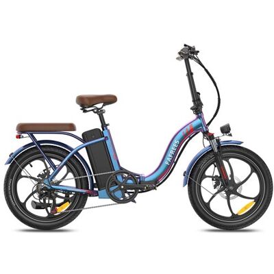 Non communiqué Vélo électrique pliant de ville Fafrees F20+ Pro, 36 V 250 W 25 Ah, bleu aurore - Publicité Non communiqué Vélo électrique pliant de ville Fafrees F20+ Pro, 36 V 250 W 25 Ah, bleu aurore - Publicité