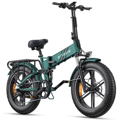 Non communiqué ENGWE Engine Pro 2.0 Vélo électrique pliant 250W Vert – Batterie 48V 16Ah, pneus 20x4.0, jusqu’à 110 km d’autonomie, freins hydrauliques - Publicité Non communiqué ENGWE Engine Pro 2.0 Vélo électrique pliant 250W Vert – Batterie 48V 16Ah, pneus 20x4.0, jusqu’à 110 km d’autonomie, freins hydrauliques - Publicité