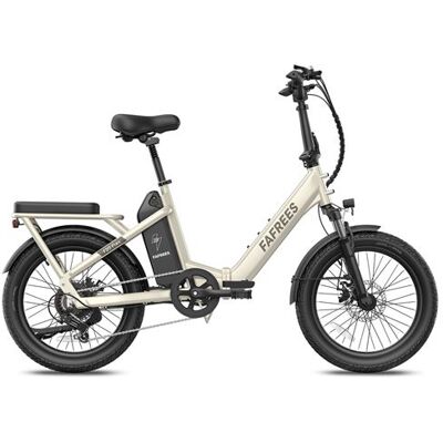 Non communiqué Vélo Électrique Pliable 20" FAFREES F20 Flex, 36V 25Ah, Capteur de Couple, Longue Autonomie, Beige - Publicité Non communiqué Vélo Électrique Pliable 20" FAFREES F20 Flex, 36V 25Ah, Capteur de Couple, Longue Autonomie, Beige - Publicité