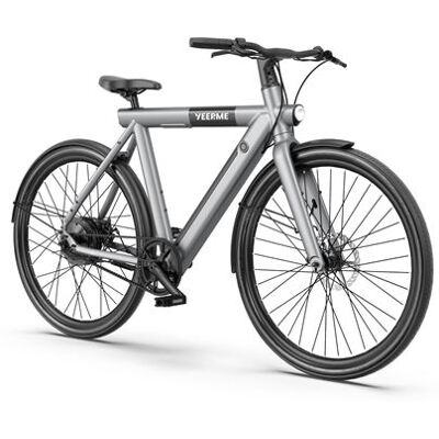 Non communiqué Vélo électrique DAY SPORT Gris 28'' 80km 460Wh Courroie - Publicité Non communiqué Vélo électrique DAY SPORT Gris 28'' 80km 460Wh Courroie - Publicité