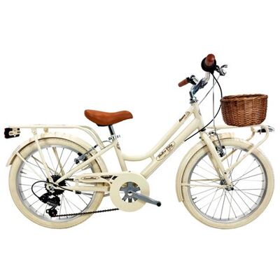 Non communiqué Vélo de Fille Dolce Vita by Canellini ROMA 20" 6V - Beige - Publicité Non communiqué Vélo de Fille Dolce Vita by Canellini ROMA 20" 6V - Beige - Publicité
