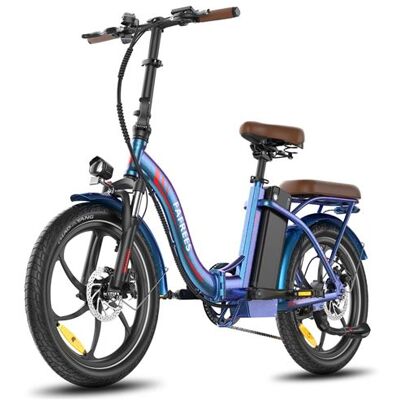 Non communiqué Vélo électrique FAFREES F20+ Pro, moteur électrique 250 W, vitesse maximale 25 km/h, batterie 25 Ah, 7 vitesses, Bleu irisé - Publicité Non communiqué Vélo électrique FAFREES F20+ Pro, moteur électrique 250 W, vitesse maximale 25 km/h, batterie 25 Ah, 7 vitesses, Bleu irisé - Publicité