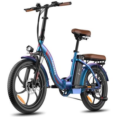 Non communiqué Vélo électrique FAFREES F20 Pro, moteur électrique 250 W, vitesse maximale 25 km/h, batterie 20 Ah, 7 vitesses, Bleu - Publicité Non communiqué Vélo électrique FAFREES F20 Pro, moteur électrique 250 W, vitesse maximale 25 km/h, batterie 20 Ah, 7 vitesses, Bleu - Publicité