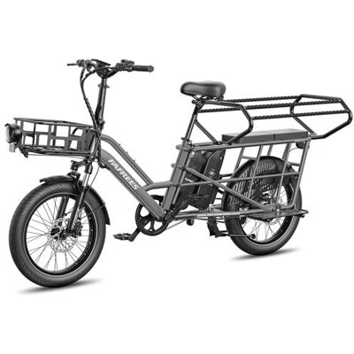 Non communiqué FAFREES FF20 CUV Vélo Électrique 250W 48V24Ah 20" Freins Hydrauliques - Gris - Publicité Non communiqué FAFREES FF20 CUV Vélo Électrique 250W 48V24Ah 20" Freins Hydrauliques - Gris - Publicité