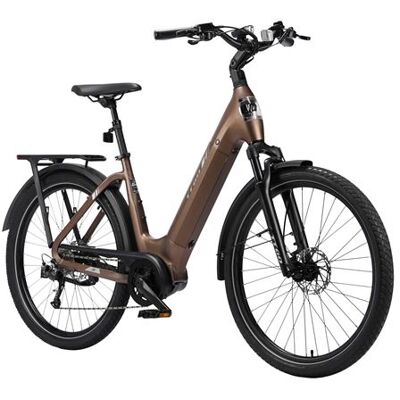 Non communiqué Vélo électrique TTGO Z5, 250 W Mid-Drive, batterie 36 V 18 Ah, marron - Publicité Non communiqué Vélo électrique TTGO Z5, 250 W Mid-Drive, batterie 36 V 18 Ah, marron - Publicité
