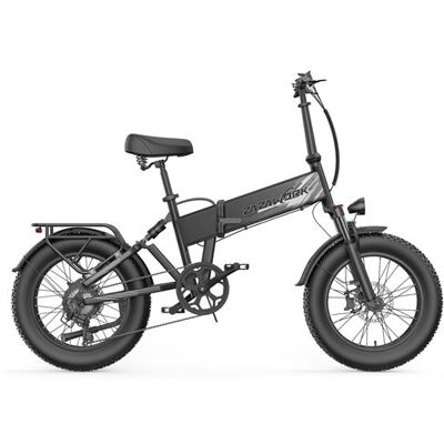 Non communiqué Vélo électrique pliant Fat Bike ZAZAWORK CF1000 Gris - 20'' - 250W - Batterie 48V 20Ah - Publicité Non communiqué Vélo électrique pliant Fat Bike ZAZAWORK CF1000 Gris - 20'' - 250W - Batterie 48V 20Ah - Publicité