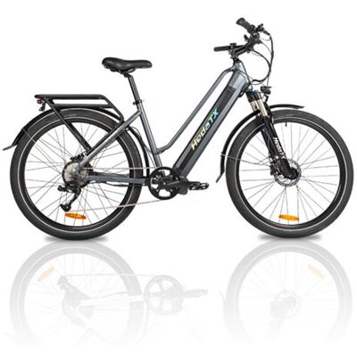 Non communiqué Vélo urbain électrique HedaTX TX10, 27,5 po, batterie 48V 19,2Ah, Gris - Publicité Non communiqué Vélo urbain électrique HedaTX TX10, 27,5 po, batterie 48V 19,2Ah, Gris - Publicité