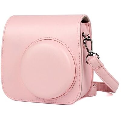OEM Étui en cuir PU antichoc pour Fujifilm Instax Mini 8 / 8+ / 9 - Rose - Publicité OEM Étui en cuir PU antichoc pour Fujifilm Instax Mini 8 / 8+ / 9 - Rose - Publicité