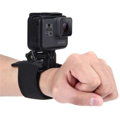 Support de dragonne réglable PULUZ pour DJI Osmo Action, GoPro NEW HERO / HERO7 / 6/5/5 Session / 4 Session / 4/3 + / 3/2/1 - Publicité Support de dragonne réglable PULUZ pour DJI Osmo Action, GoPro NEW HERO / HERO7 / 6/5/5 Session / 4 Session / 4/3 + / 3/2/1 - Publicité