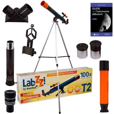 Non communiqué télescope astrophotographie levenhuk labzz t2 avec zoom, oculaires et accessoires - Publicité Non communiqué télescope astrophotographie levenhuk labzz t2 avec zoom, oculaires et accessoires - Publicité