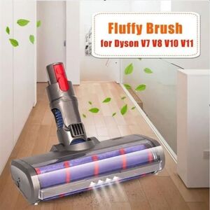 Non communiqué Brosse Compatible pour Dyson V7 V8 V10 V11 V15 , Brosse Turbo de Nettoyage à Entraînement Direct Acessoire avec 4 Lumières LED - Publicité Non communiqué Brosse Compatible pour Dyson V7 V8 V10 V11 V15 , Brosse Turbo de Nettoyage à Entraînement Direct Acessoire avec 4 Lumières LED - Publicité