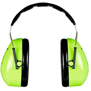 Casque antibruit 3M PELTOR Optime II H520A - Fluo - Serre tête - Publicité Casque antibruit 3M PELTOR Optime II H520A - Fluo - Serre tête - Publicité