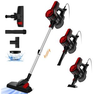 Non communiqué Aspirateur Balai 600w Puissant sans Sac 20000pa, Aspirateur Balai Filaire 3 en 1 avec Câble de 5M, Aspirateur Anti Acariens avec HEPA H13 Filtre Rouge - Publicité Non communiqué Aspirateur Balai 600w Puissant sans Sac 20000pa, Aspirateur Balai Filaire 3 en 1 avec Câble de 5M, Aspirateur Anti Acariens avec HEPA H13 Filtre Rouge - Publicité