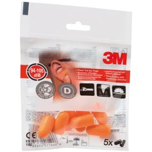 Set de 5 paires de bouchons d'oreilles 3M Jetables - Publicité Set de 5 paires de bouchons d'oreilles 3M Jetables - Publicité