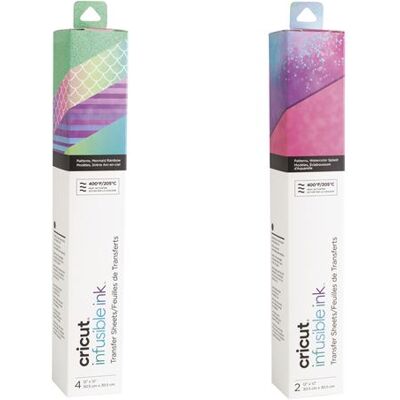 Feuilles de Transfert Multicolores Cricut - 6 Feuilles 30,5x30,5 cm - Publicité Feuilles de Transfert Multicolores Cricut - 6 Feuilles 30,5x30,5 cm - Publicité