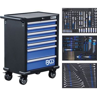 Non communiqué servante d'atelier complete bgs - 263 outils - 7 tiroirs - Bgs Technic - Publicité Non communiqué servante d'atelier complete bgs - 263 outils - 7 tiroirs - Bgs Technic - Publicité
