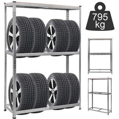 Non communiqué etagère de stockage de pneus en acier à 3 couches,giantex,garage, capacité de charge lourde 795kg - Publicité Non communiqué etagère de stockage de pneus en acier à 3 couches,giantex,garage, capacité de charge lourde 795kg - Publicité
