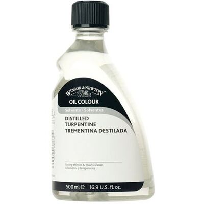 Turpentine Distillée Winsor and Newton - Peinture à l'huile - Publicité Turpentine Distillée Winsor and Newton - Peinture à l'huile - Publicité
