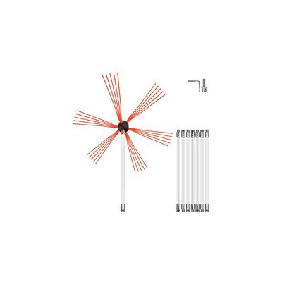 Non communiqué Brosse de Ramonage Tige Flexible en Nylon 8m Ramoneur pour Nettoyage de Cheminée Blanc - Publicité Non communiqué Brosse de Ramonage Tige Flexible en Nylon 8m Ramoneur pour Nettoyage de Cheminée Blanc - Publicité