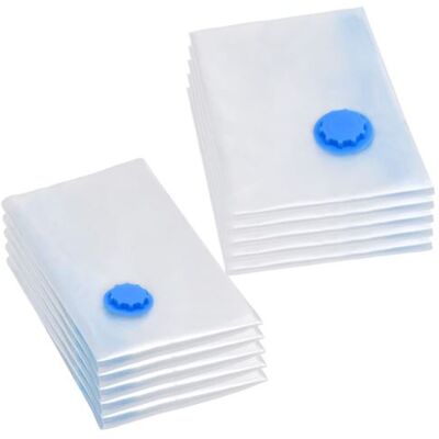 vidaXL Sacs de stockage - 2 tailles, 10 pcs - Transparent - Publicité vidaXL Sacs de stockage - 2 tailles, 10 pcs - Transparent - Publicité