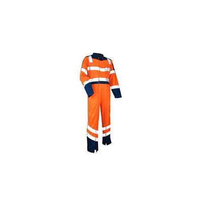 Non communiqué Combinaison LMA 4080 Vigilance taille 5 haute visibilité double fermeture bleu orange - Publicité Non communiqué Combinaison LMA 4080 Vigilance taille 5 haute visibilité double fermeture bleu orange - Publicité