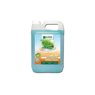 Le Vrai Professionnel - Détergent Perle d'eau 5L - Anthracite/Blanc/Jaune - Publicité Le Vrai Professionnel - Détergent Perle d'eau 5L - Anthracite/Blanc/Jaune - Publicité