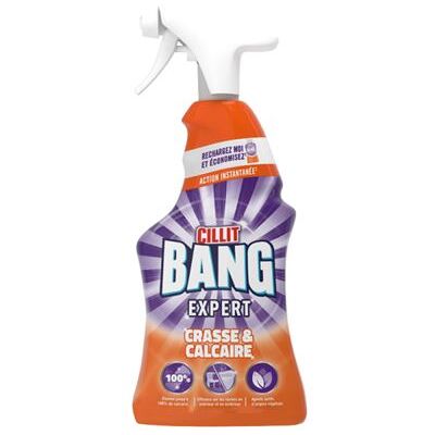 Nettoyant Multi-Usages Cillit Bang - Élimine saleté et calcaire - 750ml - Publicité Nettoyant Multi-Usages Cillit Bang - Élimine saleté et calcaire - 750ml - Publicité