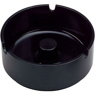 Non communiqué Cendrier Mélamine Noir Empilable Ø 12,5 cm Emga - Publicité Non communiqué Cendrier Mélamine Noir Empilable Ø 12,5 cm Emga - Publicité
