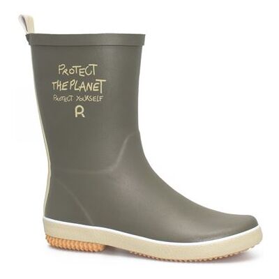 Rouchette Protect The Planet Bottes en caoutchouc Vertes - Bottes en caoutchouc - Publicité Rouchette Protect The Planet Bottes en caoutchouc Vertes - Bottes en caoutchouc - Publicité