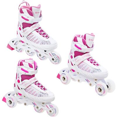 Non communiqué Roller en ligne Grace du 31 au 35 + patin a roulette + triskate Enfant Mixte Raven - Publicité Non communiqué Roller en ligne Grace du 31 au 35 + patin a roulette + triskate Enfant Mixte Raven - Publicité