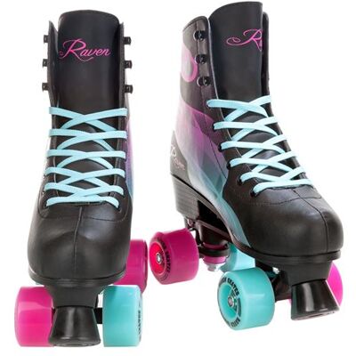Non communiqué Patin a roulettes Serena taille modulable RAVEN Adulte Enfant Mixte 31 au 34 Menthe/Rose - Publicité Non communiqué Patin a roulettes Serena taille modulable RAVEN Adulte Enfant Mixte 31 au 34 Menthe/Rose - Publicité